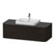 Duravit Waschtischunterschrank o. ES Happy D.2 Plus 40,8x130x55cm, 2 SchKa., Nussb gebürstet-1