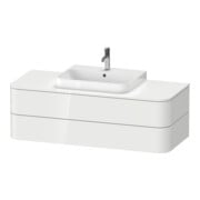 Duravit Waschtischunterschrank o. ES Happy D.2 Plus 40,8x130x55cm, 2 SchKa., weiß supermatt-3