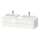 Duravit Waschtischunterschrank o. ES Happy D.2 Plus 40,8x160cm, 4 SchKa., BP b, graph matt