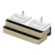Duravit Waschtischunterschrank o. ES Happy D.2 Plus 40,8x160cm, 4 SchKa., BP b, Medit. Eiche-4