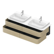 Duravit Waschtischunterschrank o. ES Happy D.2 Plus 40,8x160cm, 4 SchKa., BP b, Medit. Eiche-4