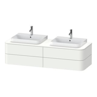 Duravit Waschtischunterschrank o. ES Happy D.2 Plus 40,8x160cm, 4 SchKa., BP b, we. s-matt