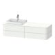 Duravit Waschtischunterschrank o. ES Happy D.2 Plus 40,8x160cm, 4 SchKa., BP l, we. matt-1