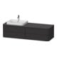 Duravit Waschtischunterschrank o. ES Happy D.2 Plus 40,8x160cm, 4 SchKa., graph matt, links-1