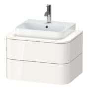Duravit Waschtischunterschrank o. ES Happy D.2 Plus 40,8x65cm, 2 Schubkästen, leinen-2