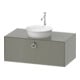 Duravit Waschtischunterschrank o. ES White Tulip 40,8x100x 55, 1 A, m G, steingrau s-matt-1