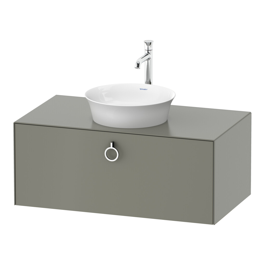 Duravit Waschtischunterschrank o. ES White Tulip 40,8x100x 55, 1 A, m G, steingrau s-matt