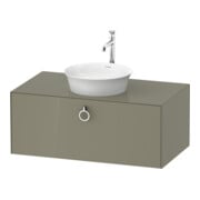 Duravit Waschtischunterschrank o. ES White Tulip 40,8x100x 55, 1 A, m Gr., steingrau hgl-1