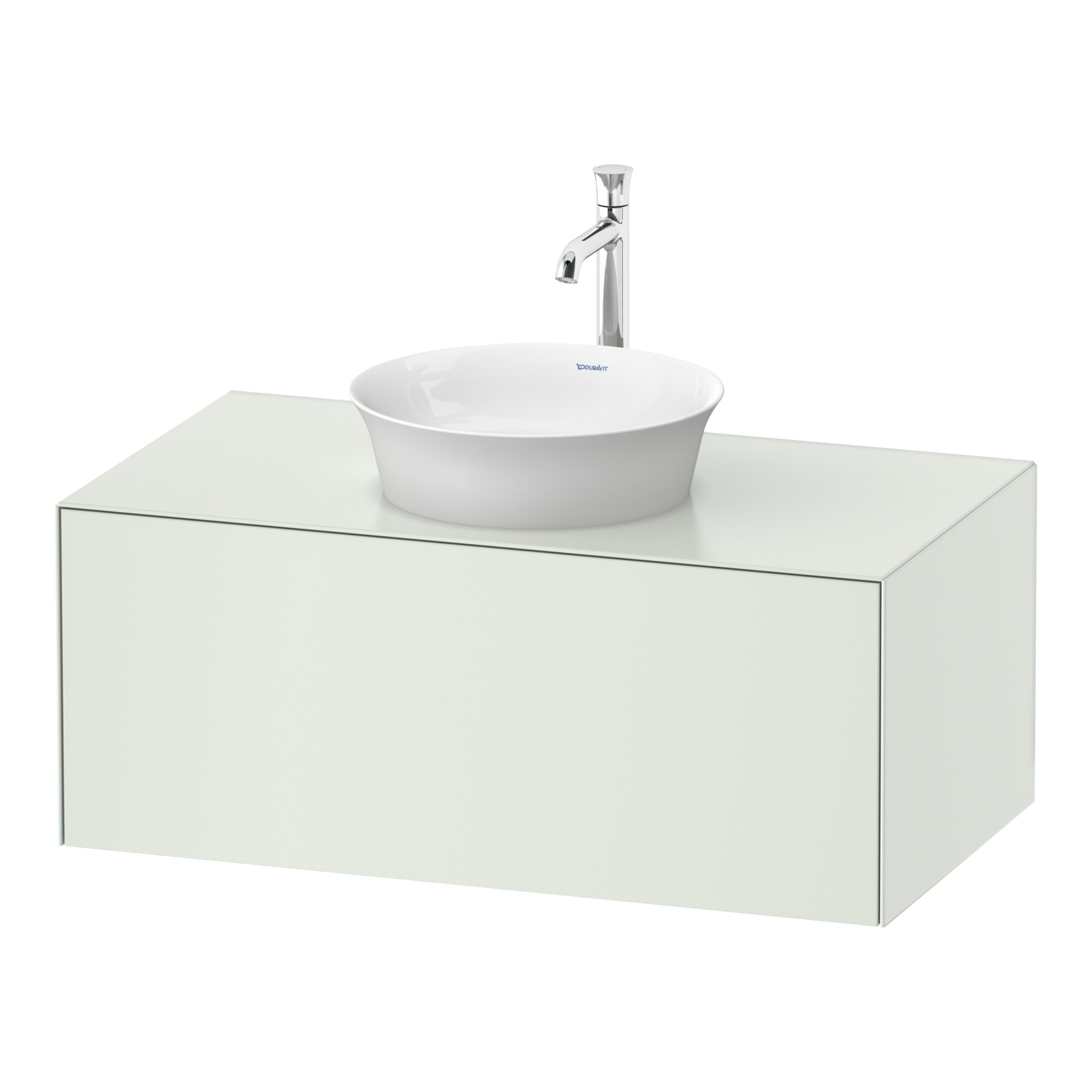Duravit Waschtischunterschrank o. ES White Tulip 40,8x100x 55, 1 Auszug, Weiß Seidenmatt