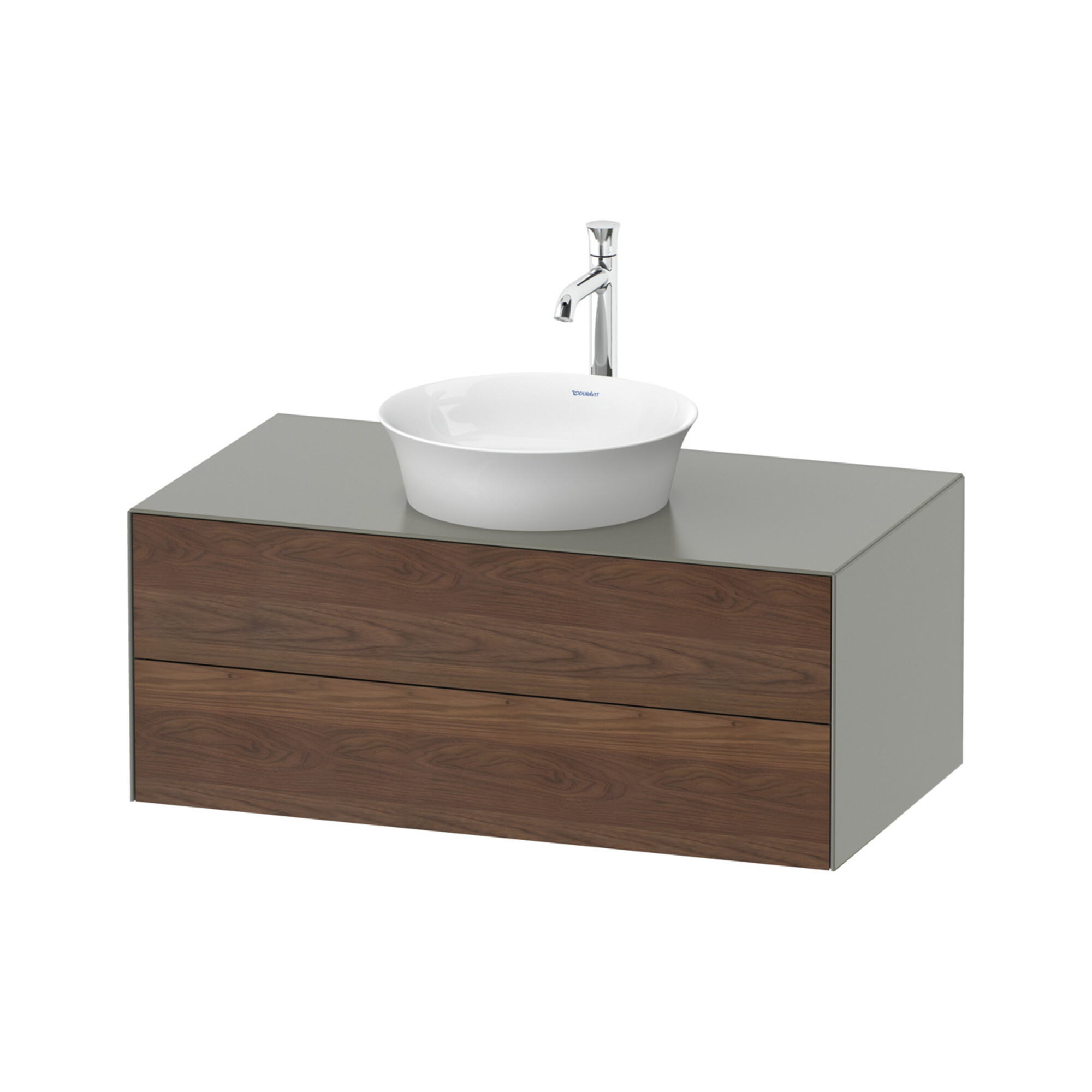 Duravit Waschtischunterschrank o. ES White Tulip 40,8x100x 55, 2 SBK, US N StG s-matt