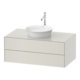 Duravit Waschtischunterschrank o. ES White Tulip 40,8x100x 55, 2 SchKa., Nord we. s-matt
