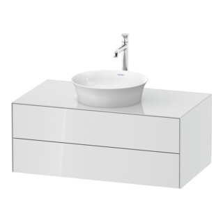 Duravit Waschtischunterschrank o. ES White Tulip 40,8x100x 55, 2 SchKa., weiß Hochglanz