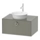 Duravit Waschtischunterschrank o. ES White Tulip 40,8x80x 55, 1 A, m G, steingrau s-matt-1