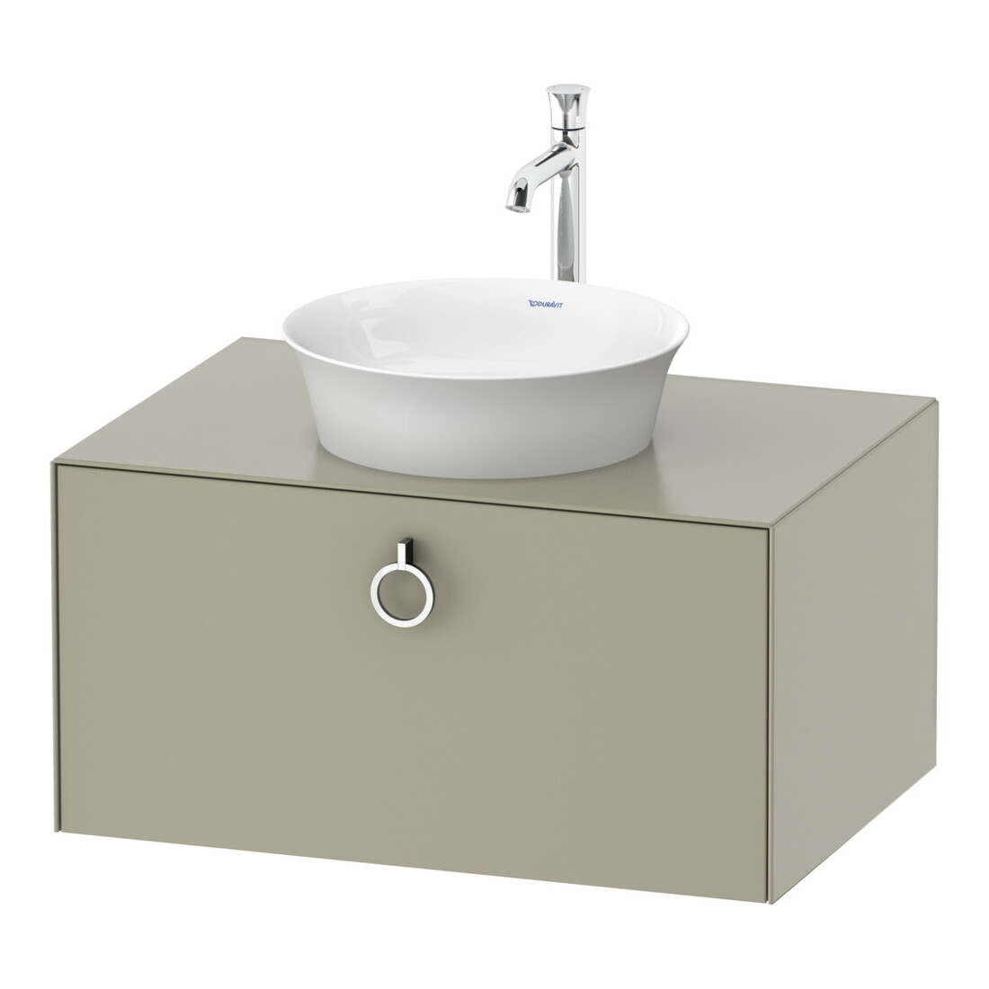Duravit Waschtischunterschrank o. ES White Tulip 40,8x80x 55, 1 Ausz., m Gr., Tau s-matt