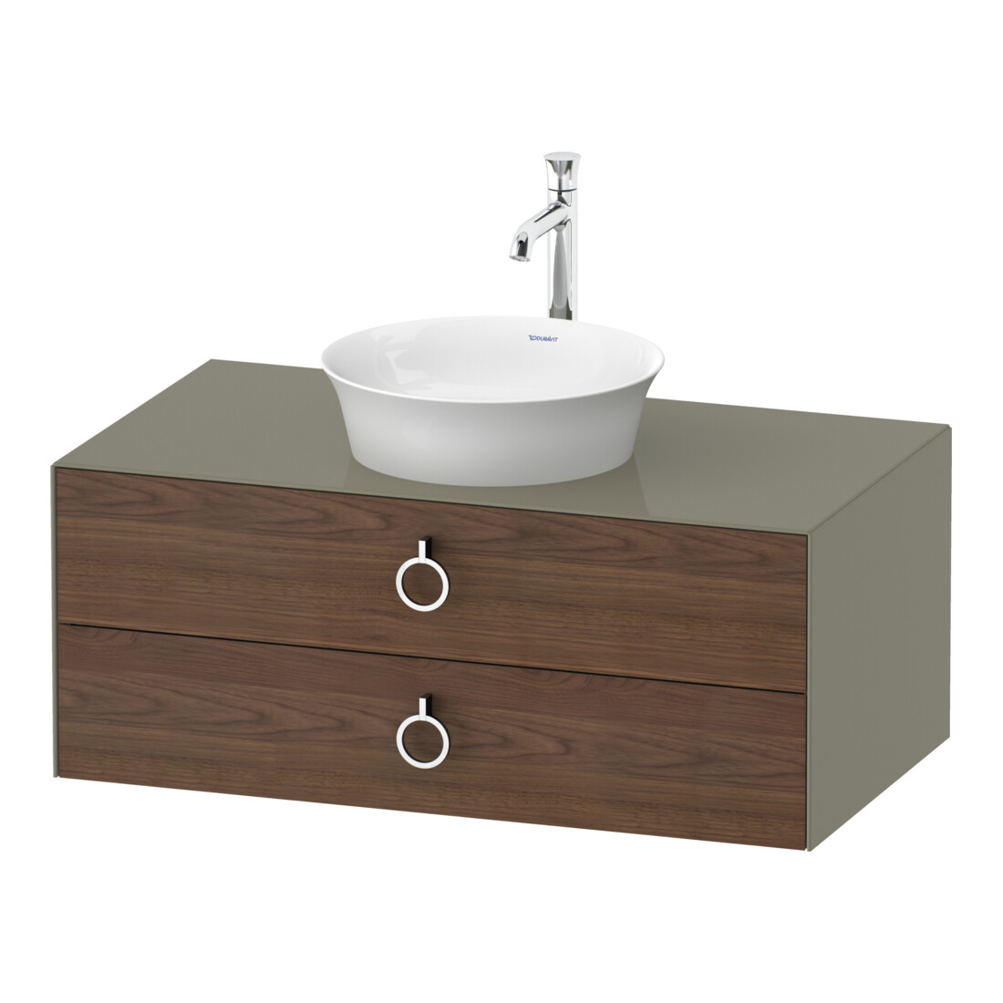 Duravit Waschtischunterschrank o. ES White Tulip 40,8x80x 55, 2 SBK, m G, US N StG hgl