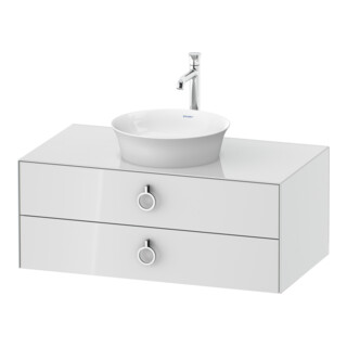 Duravit Waschtischunterschrank o. ES White Tulip 40,8x80x 55, 2 SchKa., m Gr., we. hgl
