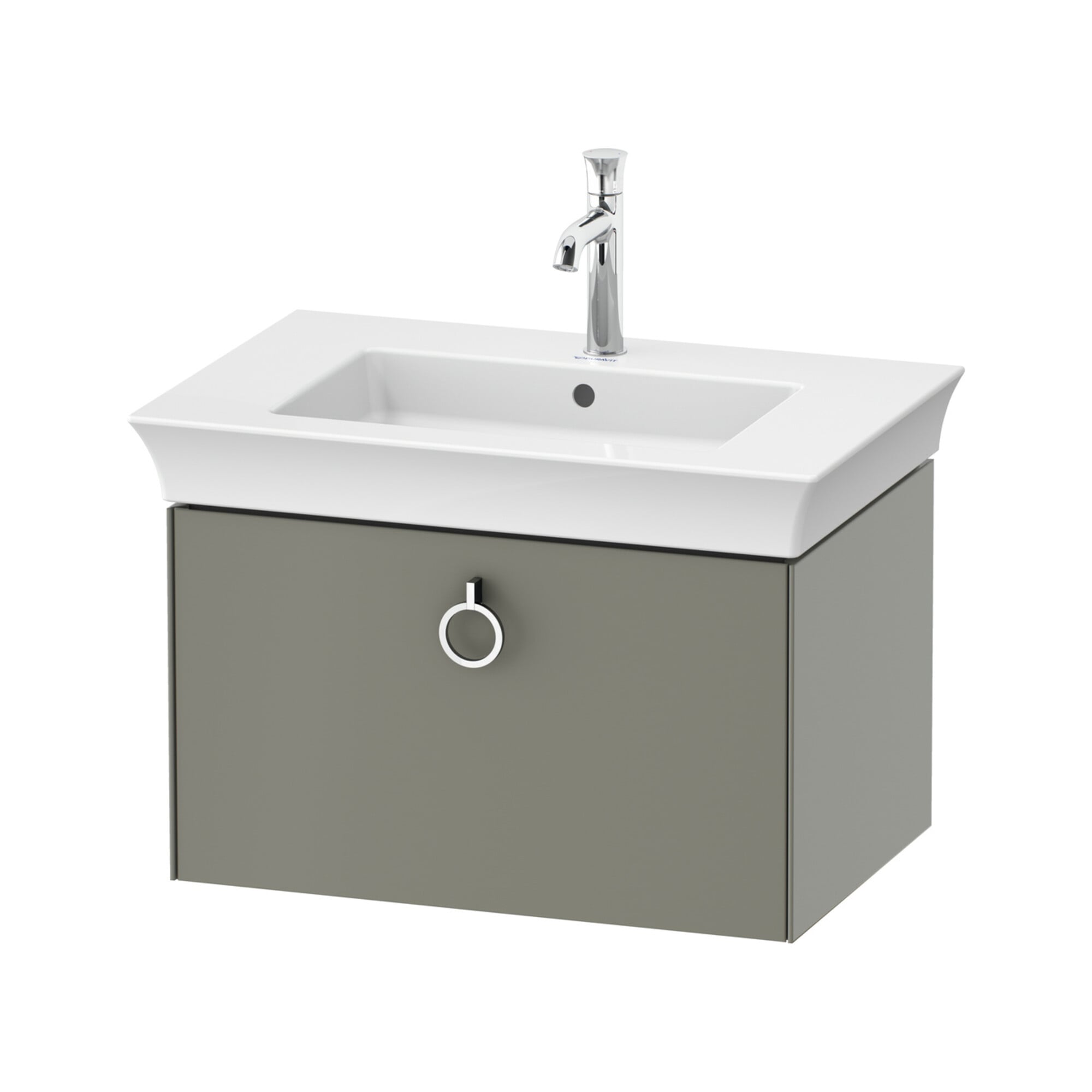 Duravit Waschtischunterschrank o. ES White Tulip 41x68,4x45,8cm, 1 A m G, st-g s-matt