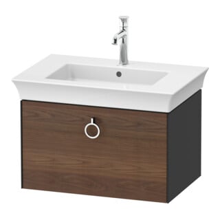 Duravit Waschtischunterschrank o. ES White Tulip 41x68,4x45,8cm, 1 A m G, US N gra hgl