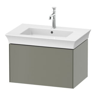 Duravit Waschtischunterschrank o. ES White Tulip 41x68,4x45,8cm, 1 A, steingrau s-matt