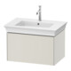 Duravit Waschtischunterschrank o. ES White Tulip 41x68,4x45,8cm, 1 Ausz., Nord we. s-matt-1