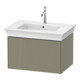 Duravit Waschtischunterschrank o. ES White Tulip 41x68,4x45,8cm, 1 Ausz., steingrau hgl-1