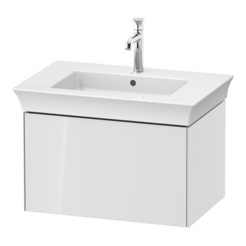Duravit Waschtischunterschrank o. ES White Tulip 41x68,4x45,8cm, 1 Auszug, weiß Hochglanz
