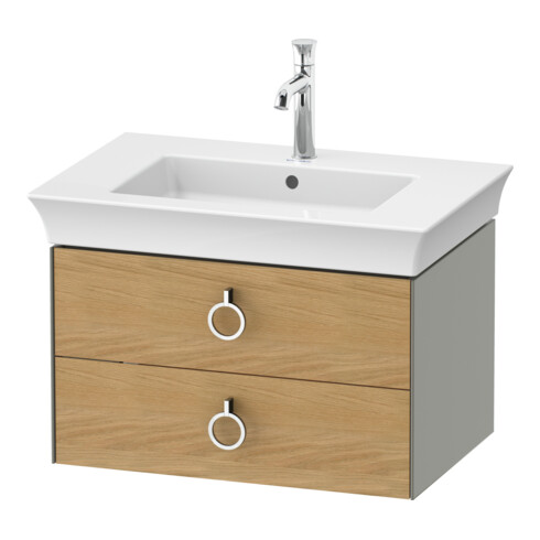 Duravit Waschtischunterschrank o. ES White Tulip 41x68,4x45,8cm, 2 SBK, E N StG s-matt