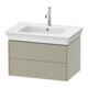 Duravit Waschtischunterschrank o. ES White Tulip 41x68,4x45,8cm, 2 SchKa., Tau Seidenmatt-1