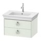 Duravit Waschtischunterschrank o. ES White Tulip 41x68,4x45,8cm, 2 SchKa., we. Seidenmatt-1