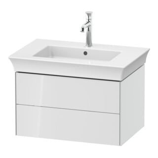 Duravit Waschtischunterschrank o. ES White Tulip 41x68,4x45,8cm, 2 SchKa., weiß Hochglanz