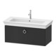 Duravit Waschtischunterschrank o. ES White Tulip 41x98,4x45,8cm, 1 A m Gr., graph s-matt-1