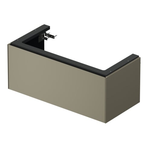Duravit Waschtischunterschrank o. ES White Tulip 41x98,4x45,8cm, 1 A, steingrau s-matt