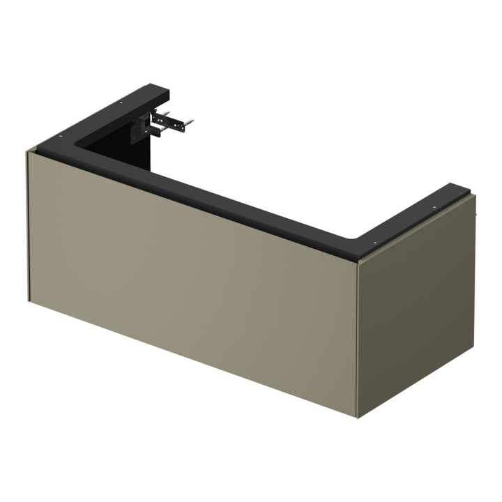 Duravit Waschtischunterschrank o. ES White Tulip 41x98,4x45,8cm, 1 A, steingrau s-matt