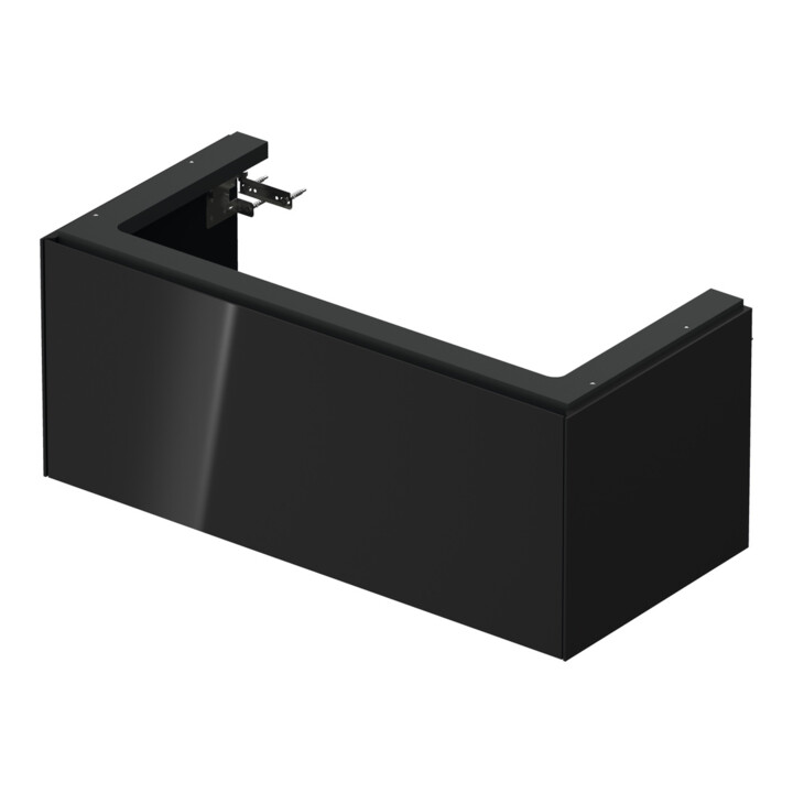 Duravit Waschtischunterschrank o. ES White Tulip 41x98,4x45,8cm, 1 Ausz., graph Hochglanz