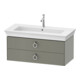 Duravit Waschtischunterschrank o. ES White Tulip 41x98,4x45,8cm, 2 SBK m G, st-g s-matt-1