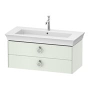 Duravit Waschtischunterschrank o. ES White Tulip 41x98,4x45,8cm, 2 SBK m Gr., we. s-matt