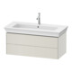 Duravit Waschtischunterschrank o. ES White Tulip 41x98,4x45,8cm, 2 SBK, Nord we. s-matt-1