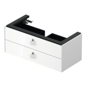 Duravit Waschtischunterschrank o. ES White Tulip 41x98,4x45,8cm, 2 SchKa. m Gr., we. hgl-5
