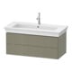 Duravit Waschtischunterschrank o. ES White Tulip 41x98,4x45,8cm, 2 SchKa., steingrau hgl-1