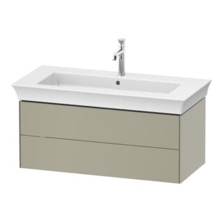Duravit Waschtischunterschrank o. ES White Tulip 41x98,4x45,8cm, 2 SchKa., Tau Seidenmatt