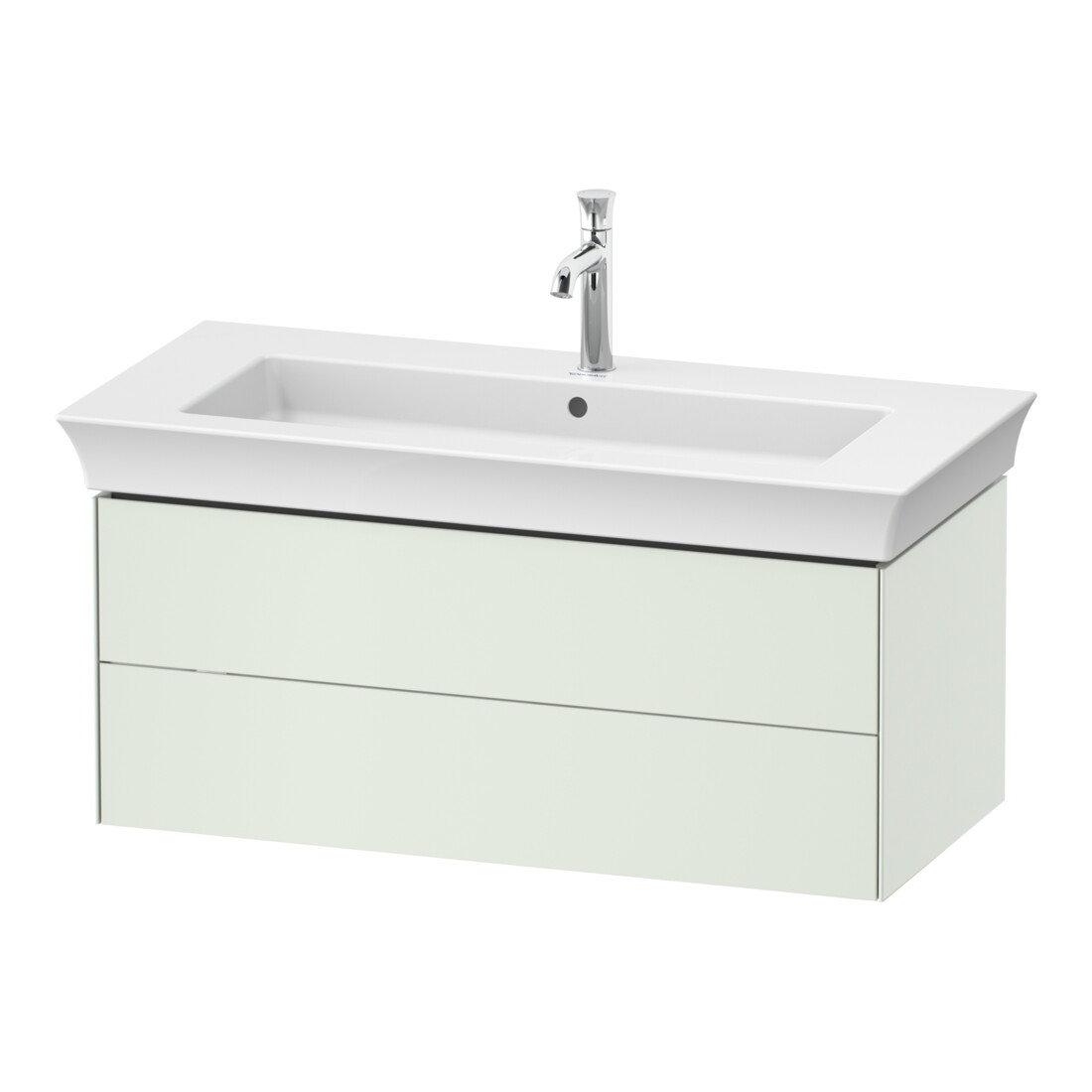 Duravit Waschtischunterschrank o. ES White Tulip 41x98,4x45,8cm, 2 SchKa., we. Seidenmatt