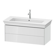 Duravit Waschtischunterschrank o. ES White Tulip 41x98,4x45,8cm, 2 SchKa., weiß Hochglanz