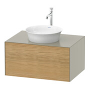 Duravit Waschtischunterschrank o. ES White Tulip 75,1x35x 41cm, bod., E N tau s-matt