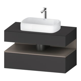 Duravit Waschtischunterschrank Qatego 100x55x60cm, ba m/Gr m, Pl, 1 Schubkast.