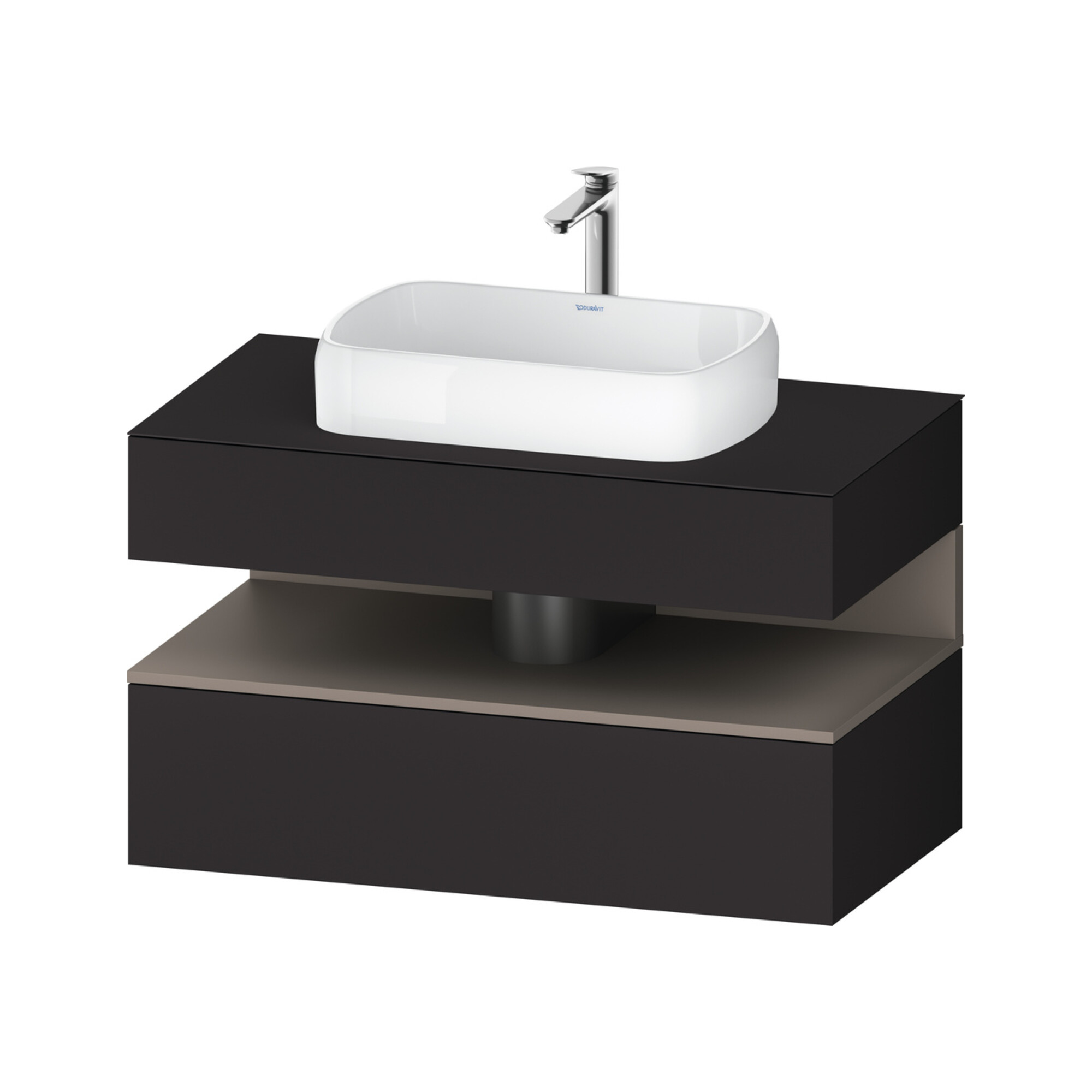 Duravit Waschtischunterschrank Qatego 100x55x60cm, ba m/Gr m, Pl, 1 Schubkast.