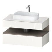 Duravit Waschtischunterschrank Qatego 100x55x60cm, ba m/we g, Pl, Nischenb