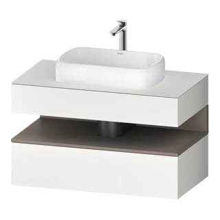 Duravit Waschtischunterschrank Qatego 100x55x60cm, ba m/we m, Pl, Nischenb