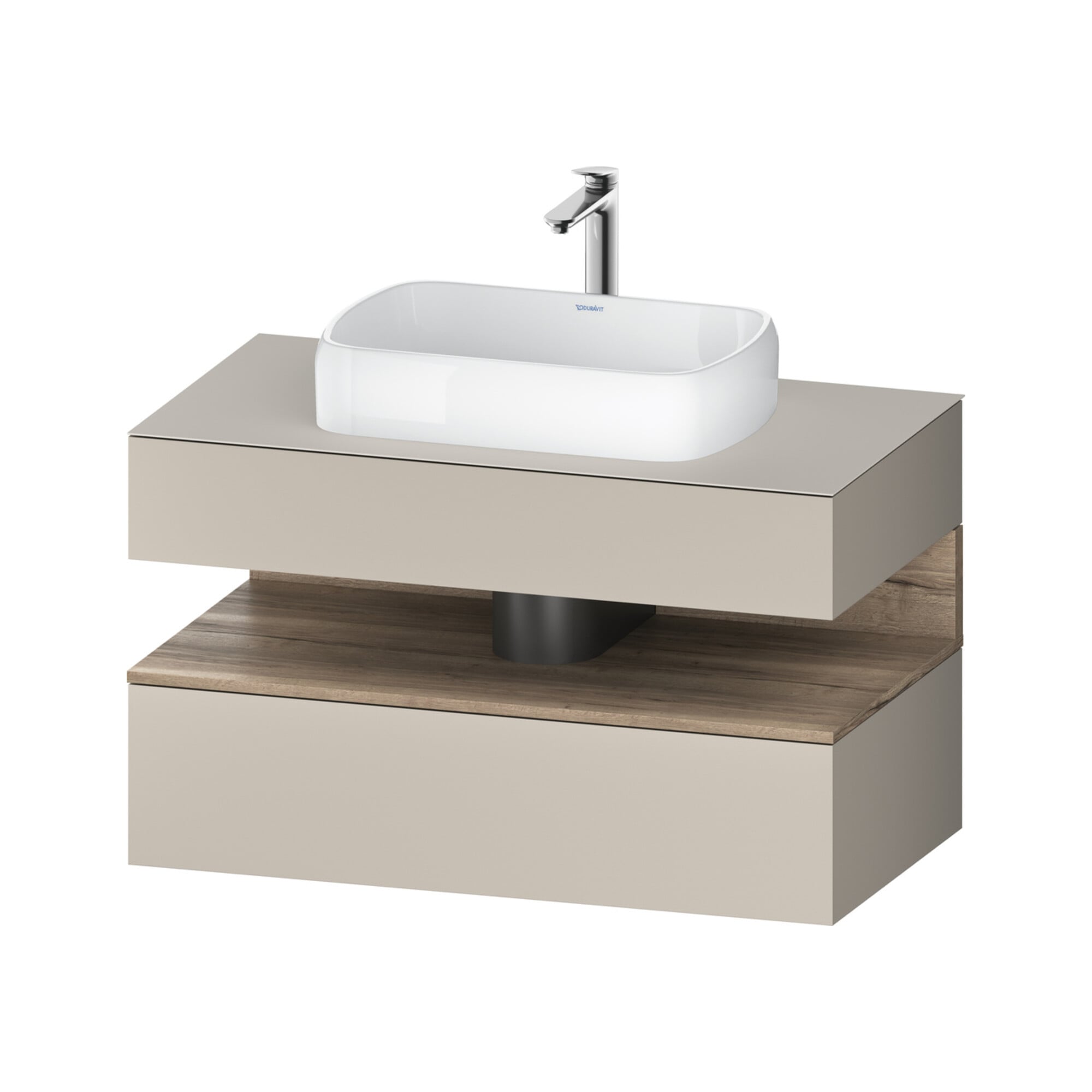 Duravit Waschtischunterschrank Qatego 100x55x60cm, E Ma/t m, Pl, Nischenb