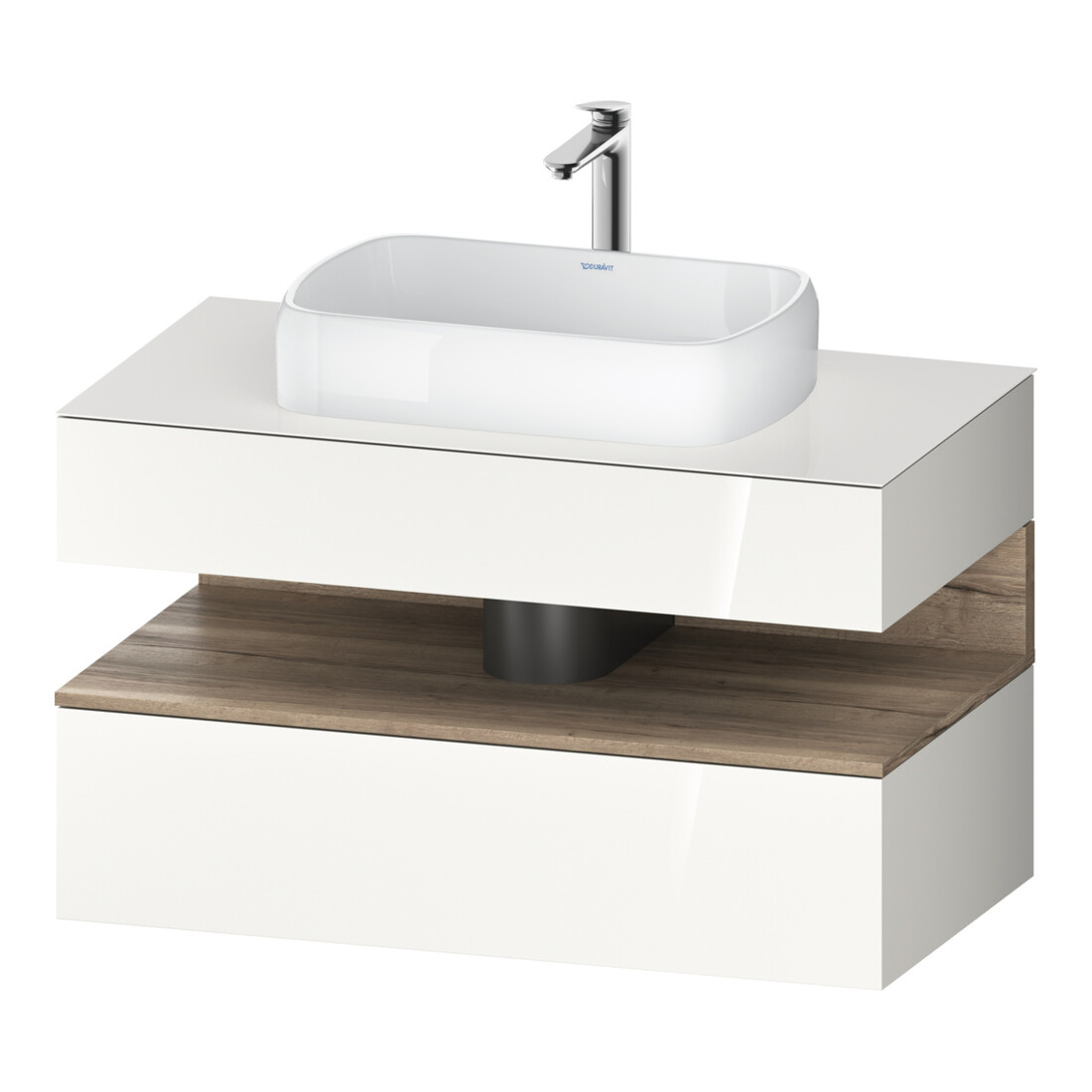 Duravit Waschtischunterschrank Qatego 100x55x60cm, E Ma/w g, Pl, Nischenb