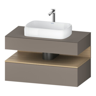 Duravit Waschtischunterschrank Qatego 100x55x60cm, E na/b m, Pl, 1 Schubkast.